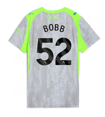 Manchester City Oscar Bobb #52 Tredje Tröja Dam 2025-26 Kortärmad